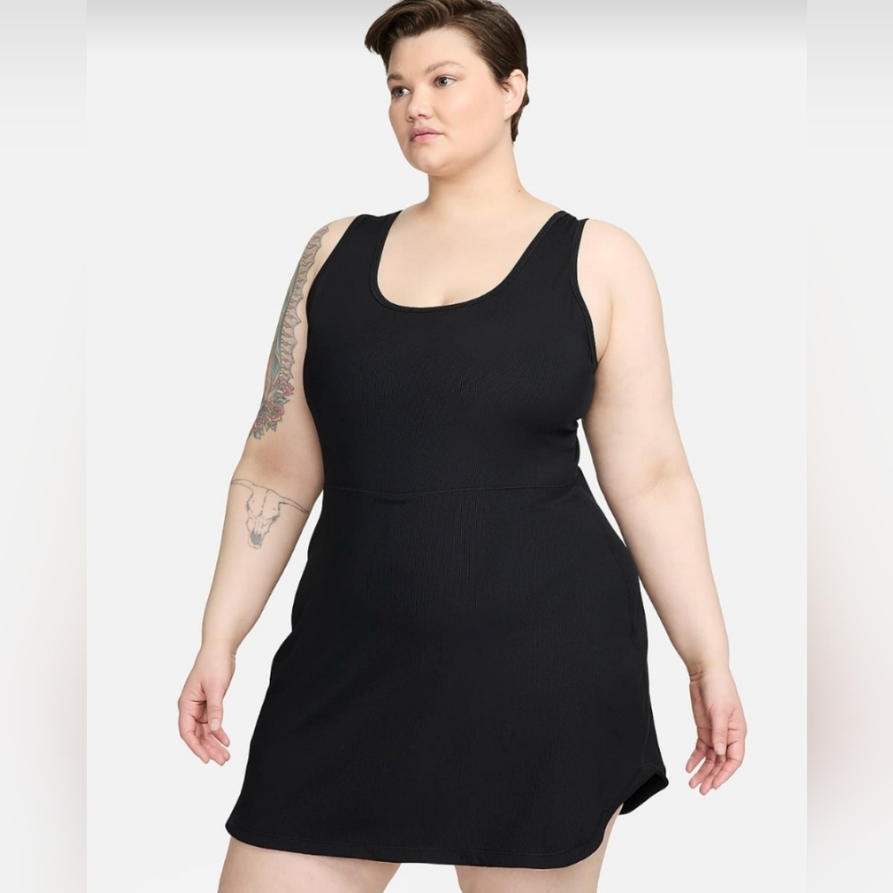 NWT Nike One Dri-Fit Training Dress Skort Romper Plus 1X